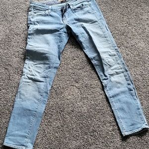 Lower waisted jeans